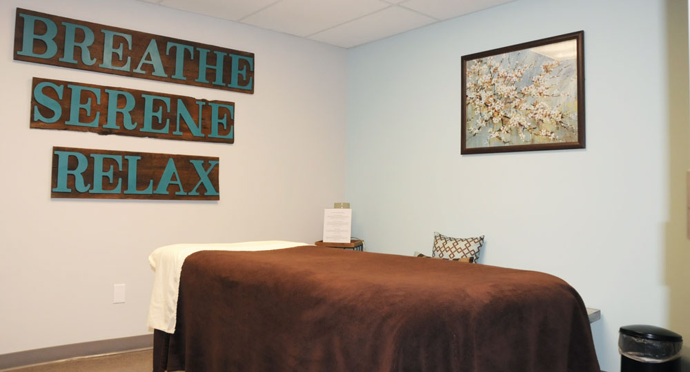 Orthopaedic and Rehabilitation Specialists of Central Illinois massage room